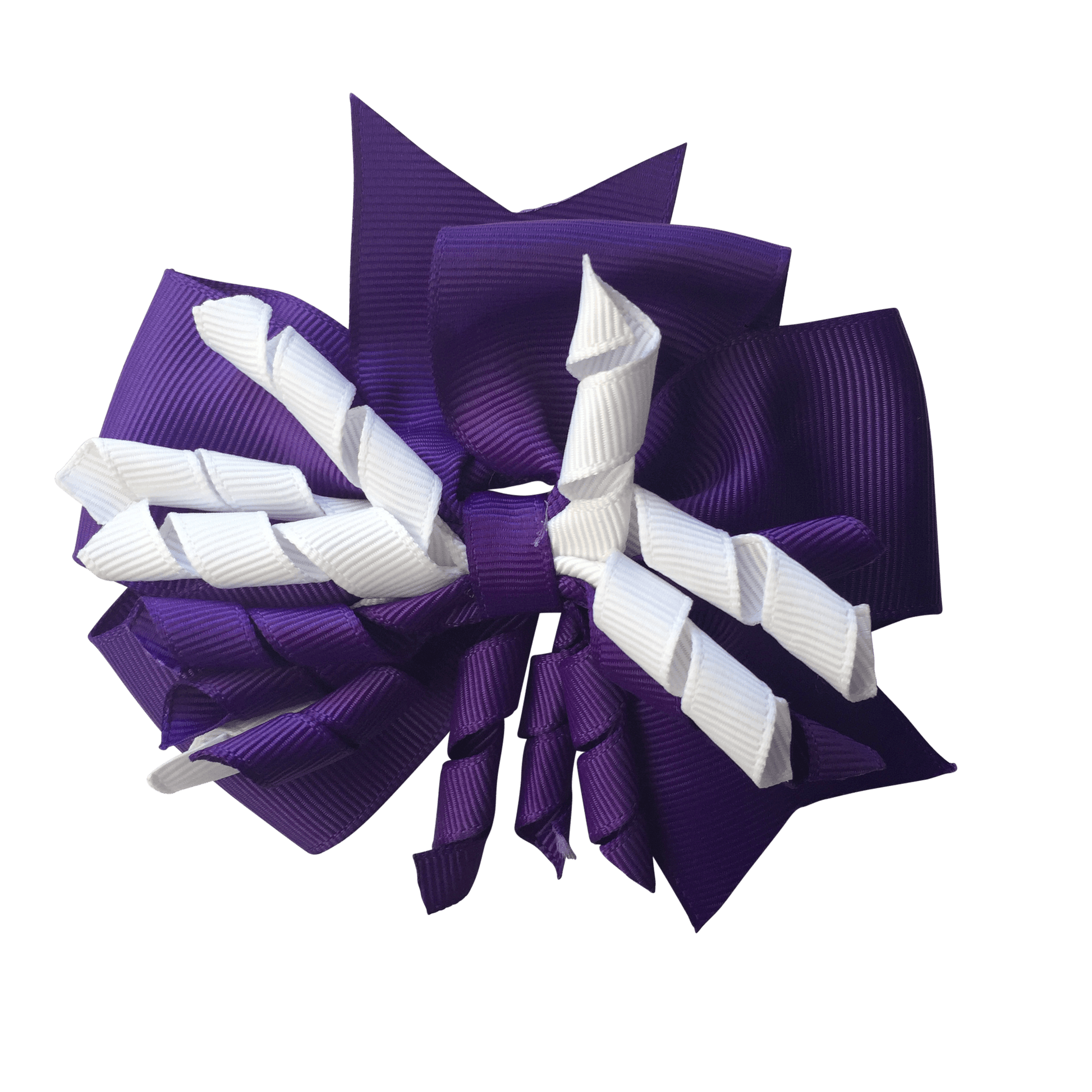 Purple & White Hair Accessories - Assorted Hair Accessories - School Uniform Hair Accessories - Ponytails and Fairytales