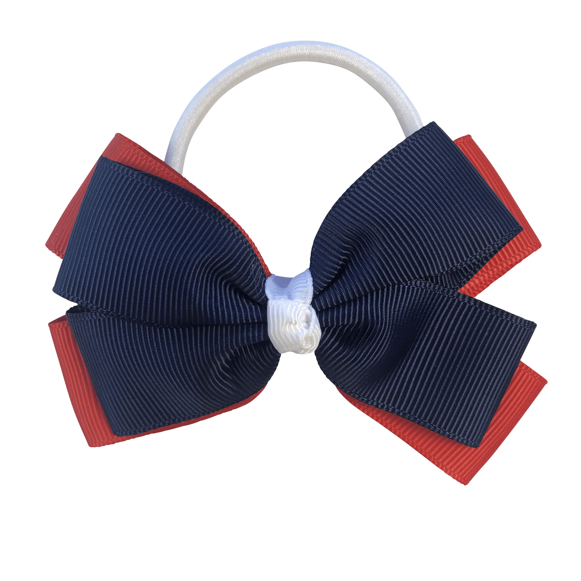 Red & Navy & White Hair Accessories - Assorted Hair Accessories - School Uniform Hair Accessories - Ponytails and Fairytales