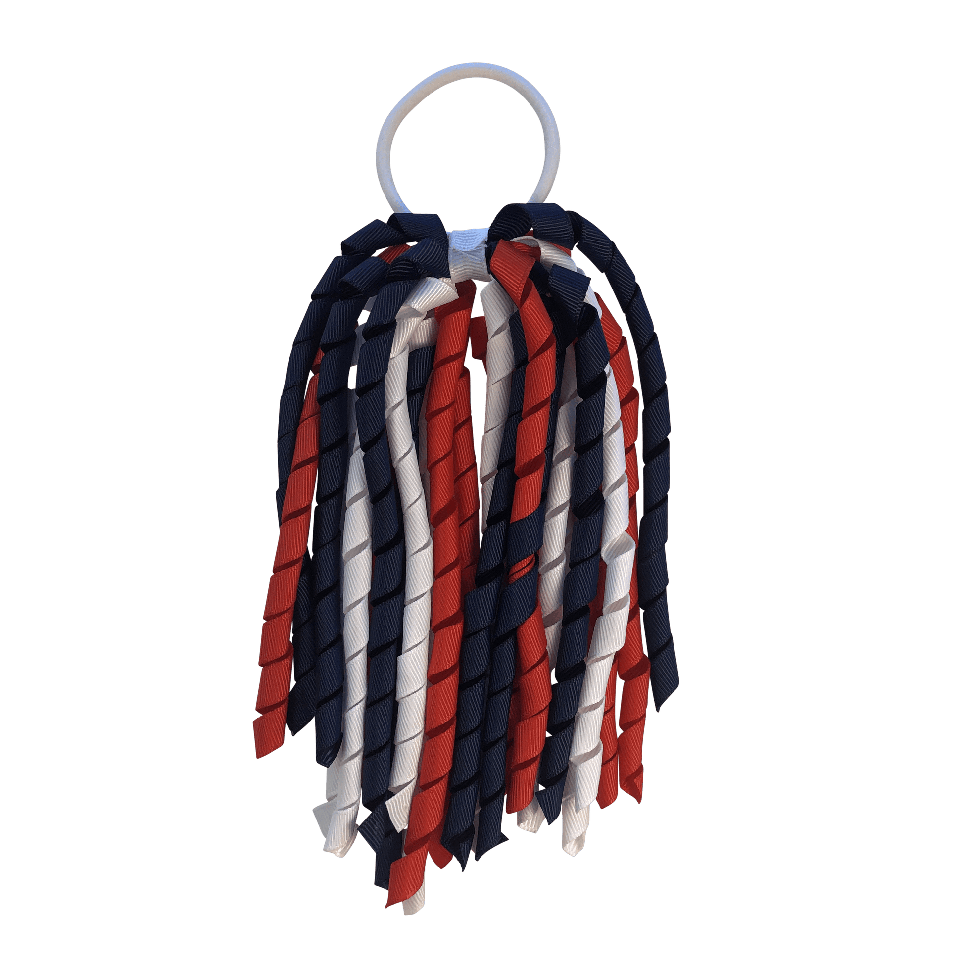 Red & Navy & White Hair Accessories - Assorted Hair Accessories - School Uniform Hair Accessories - Ponytails and Fairytales