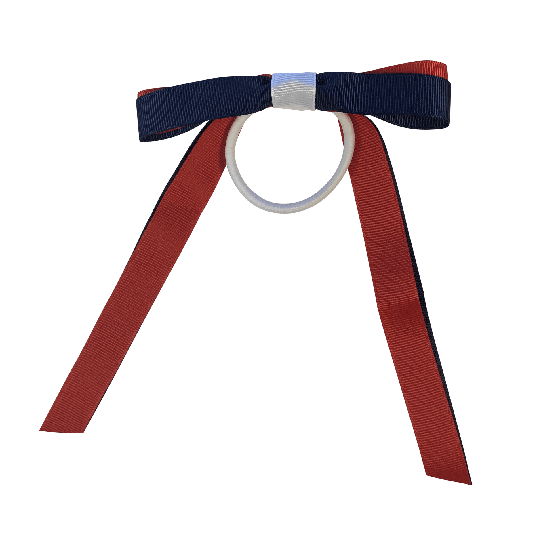 Red & Navy & White Hair Accessories - Assorted Hair Accessories - School Uniform Hair Accessories - Ponytails and Fairytales