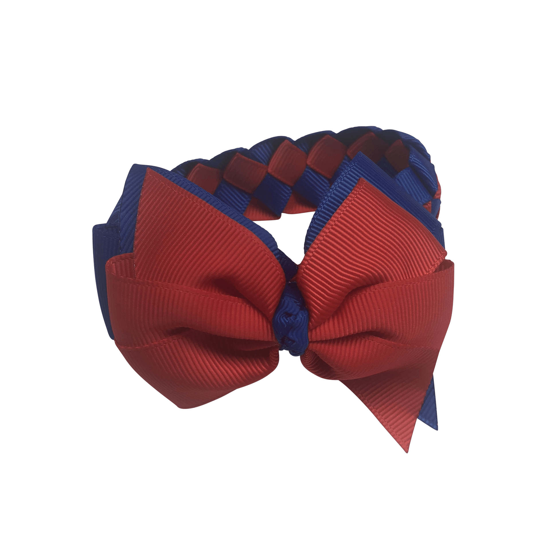 Red & Royal Blue Hair Accessories - Ponytails and Fairytales