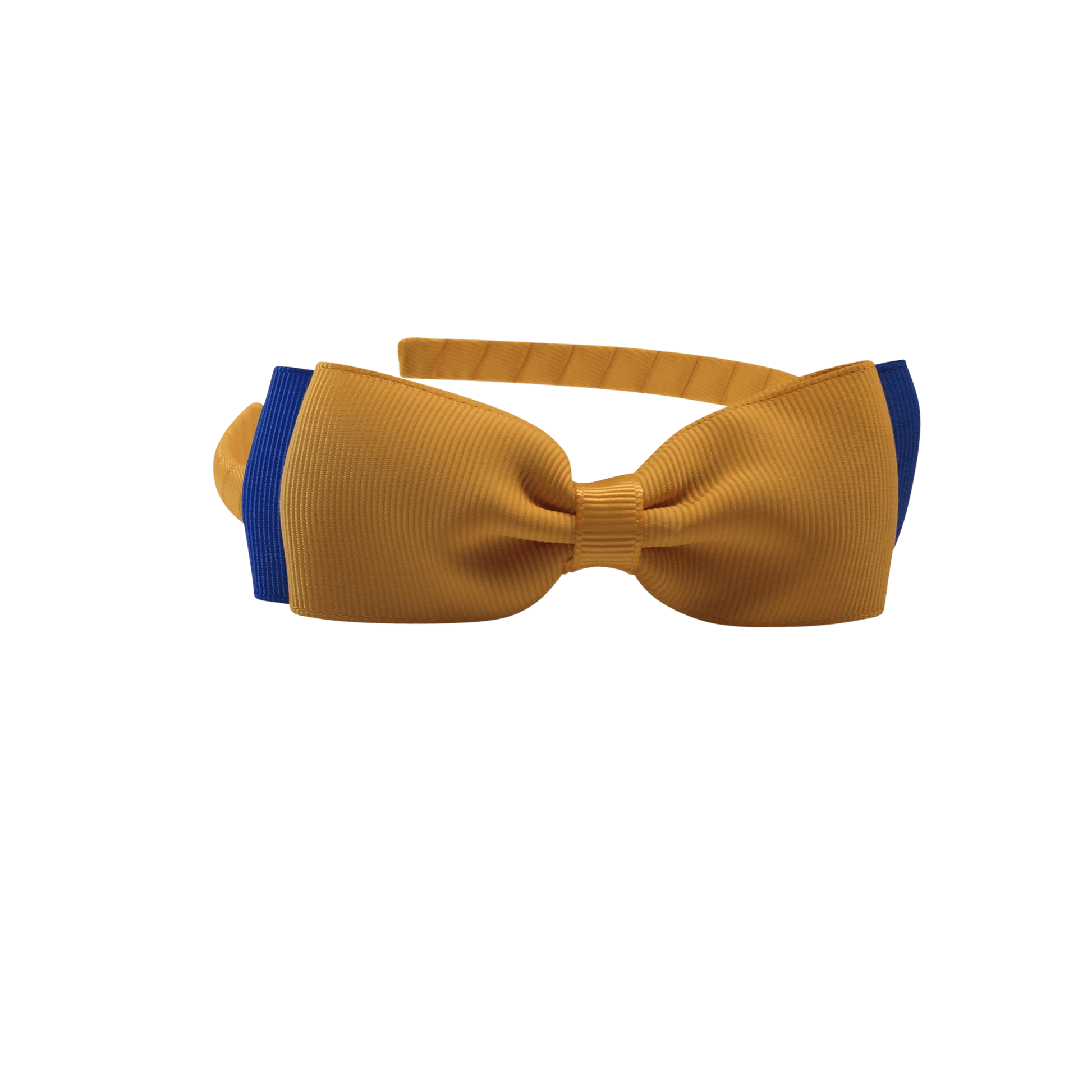 Royal Blue & Gold Hair Accessories - Ponytails and Fairytales