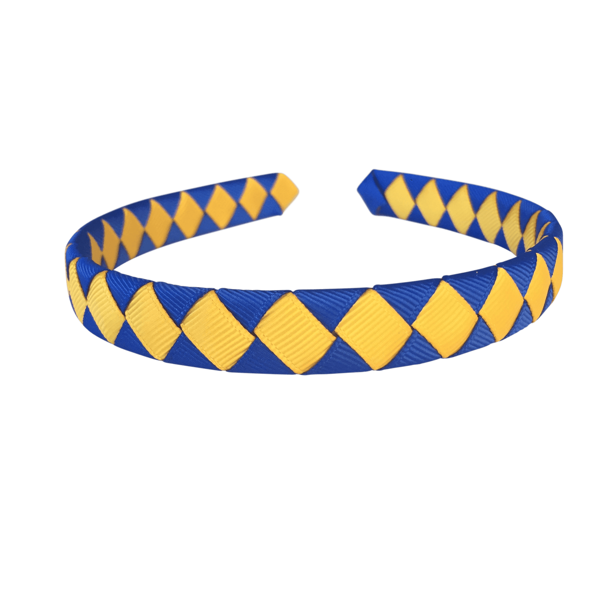 Royal Blue & Gold Hair Accessories - Ponytails and Fairytales