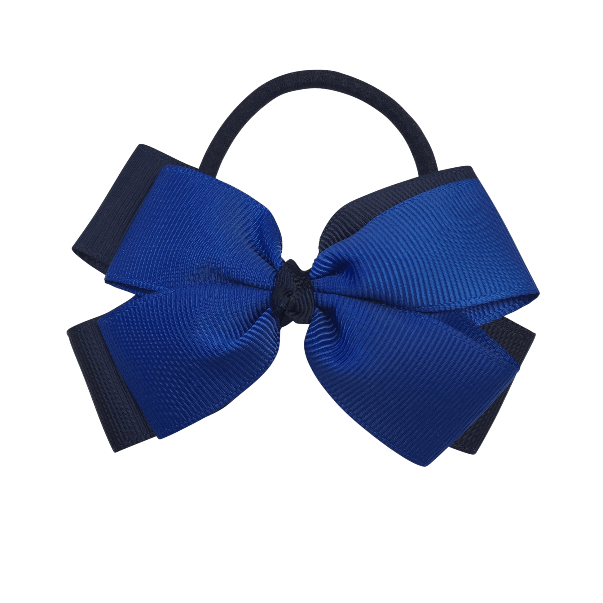 Royal Blue & Navy Hair Accessories - Ponytails and Fairytales
