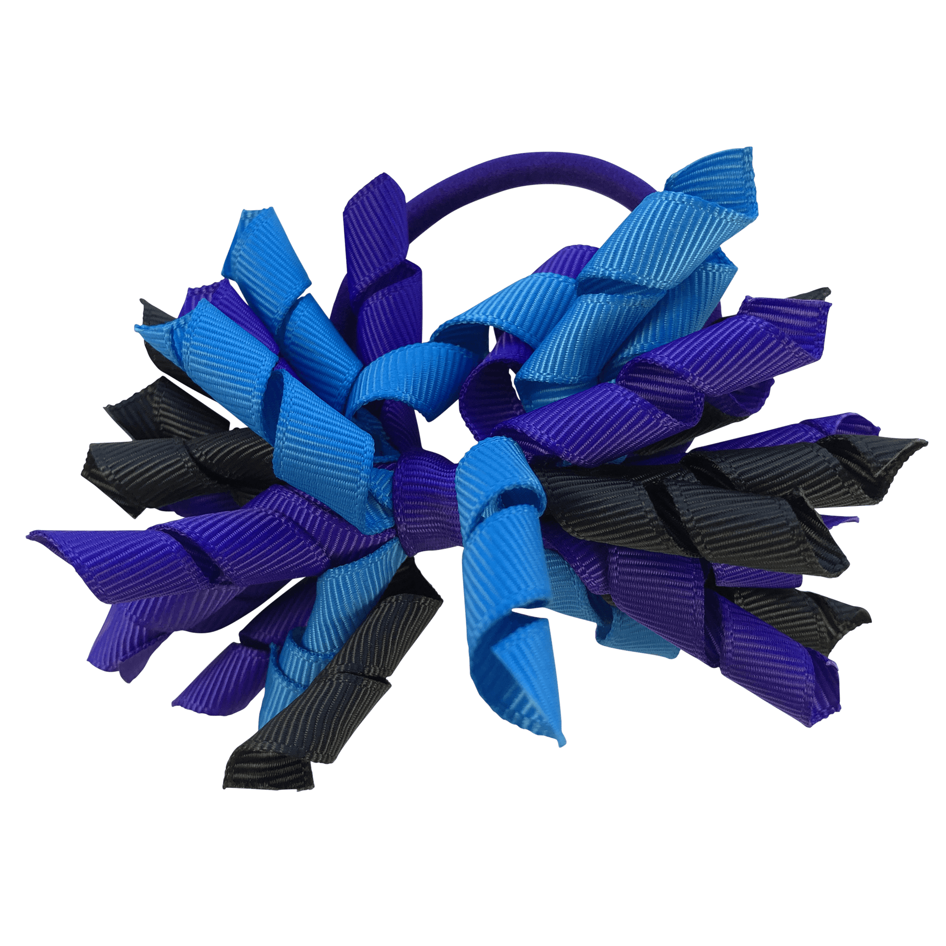 Sea Blue, Purple, & Black Hair Accessories - Assorted Hair Accessories - School Uniform Hair Accessories - Ponytails and Fairytales