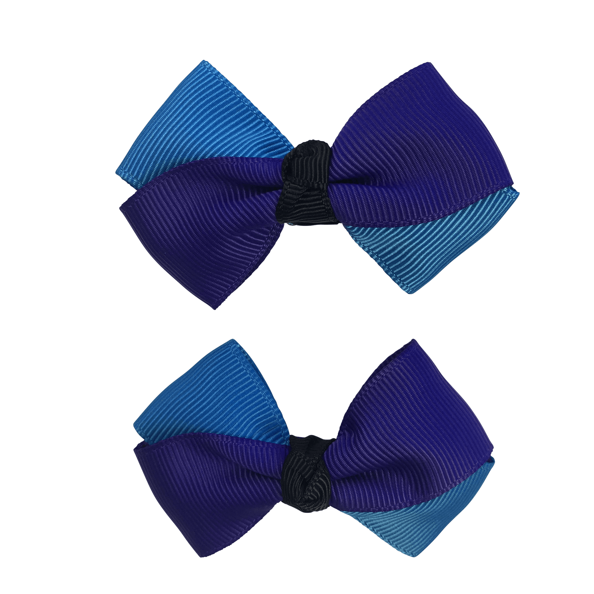 Sea Blue, Purple, & Black Hair Accessories - Assorted Hair Accessories - School Uniform Hair Accessories - Ponytails and Fairytales