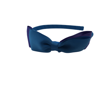 Sea Blue & Purple Hair Accessories - Assorted Hair Accessories - School Uniform Hair Accessories - Ponytails and Fairytales