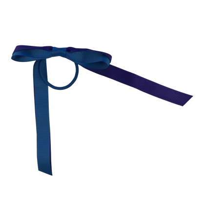 Sea Blue & Purple Hair Accessories - Assorted Hair Accessories - School Uniform Hair Accessories - Ponytails and Fairytales
