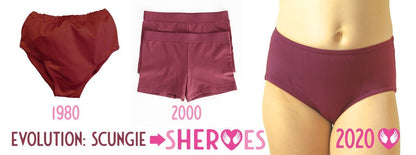 sHEROes School Underwear - Burgundy / Maroon School Underwear sHEROes 