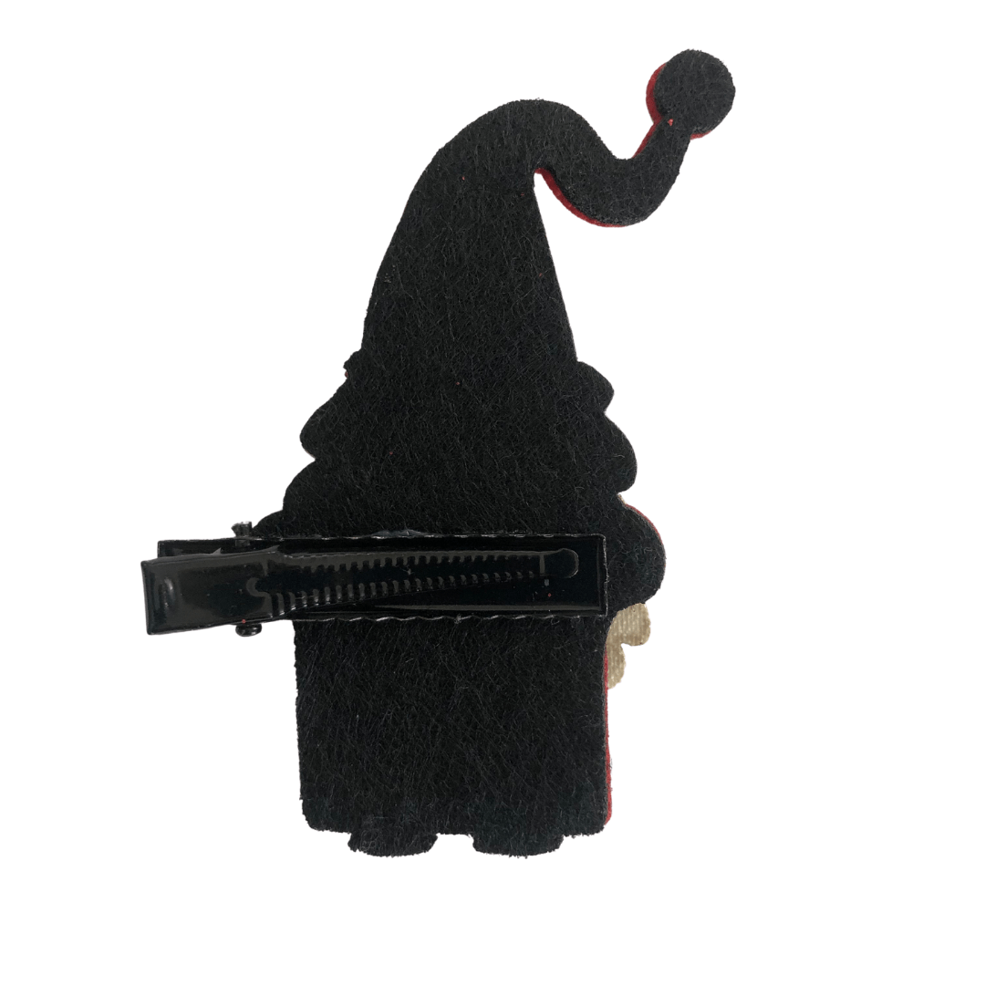 Shiny Santa Hair Clip christmas Ponytails and Fairytales 