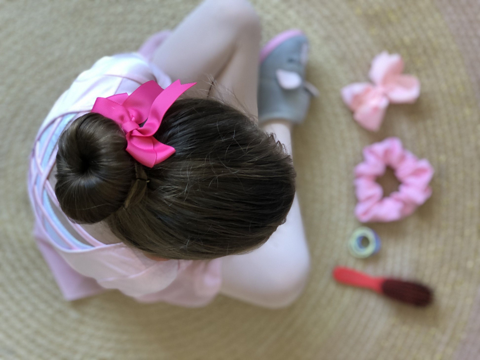 Simple Bow Clip - Ponytails and Fairytales