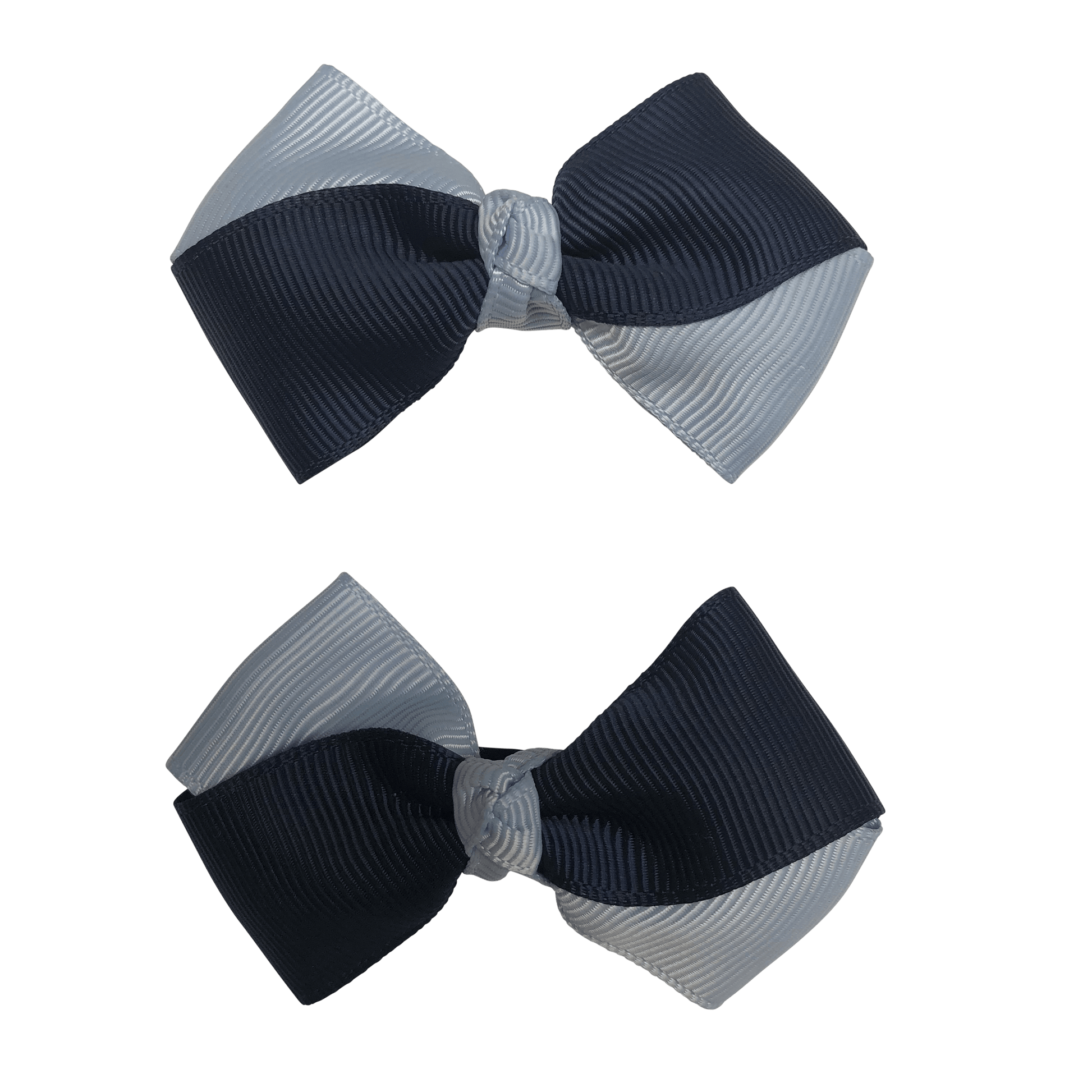Sky Blue & Navy Hair Accessories - Ponytails and Fairytales
