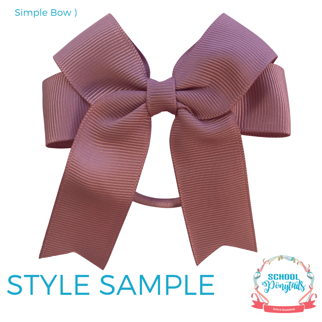 Stockist Counter Display: Small Display - Spinner Display - School Uniform Hair Accessories - Ponytails and Fairytales