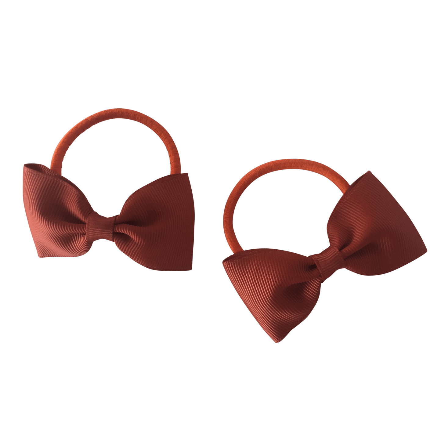 Terracotta / Burnt Orange Hair Accessories - Ponytails and Fairytales