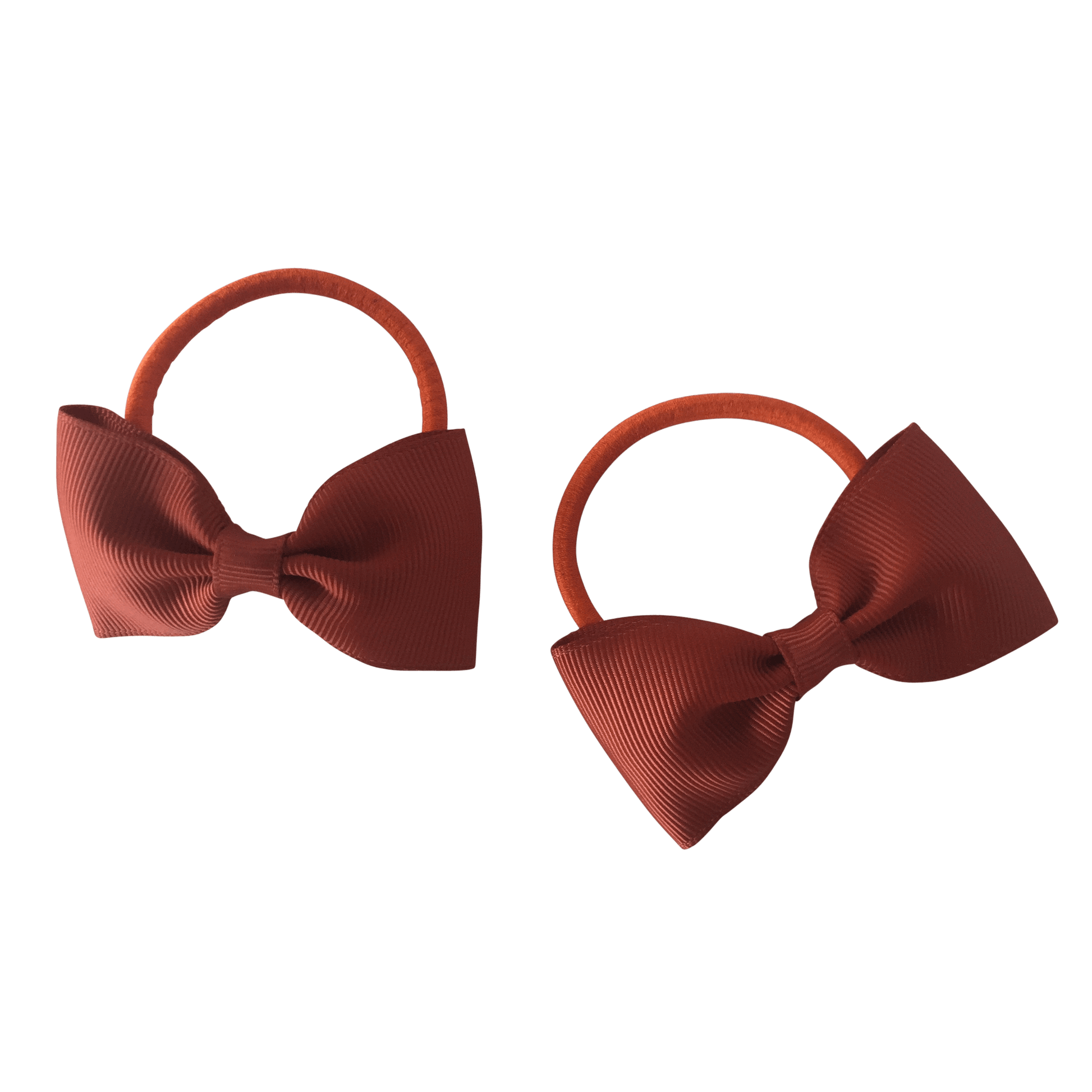 Terracotta / Burnt Orange Hair Accessories - Ponytails and Fairytales