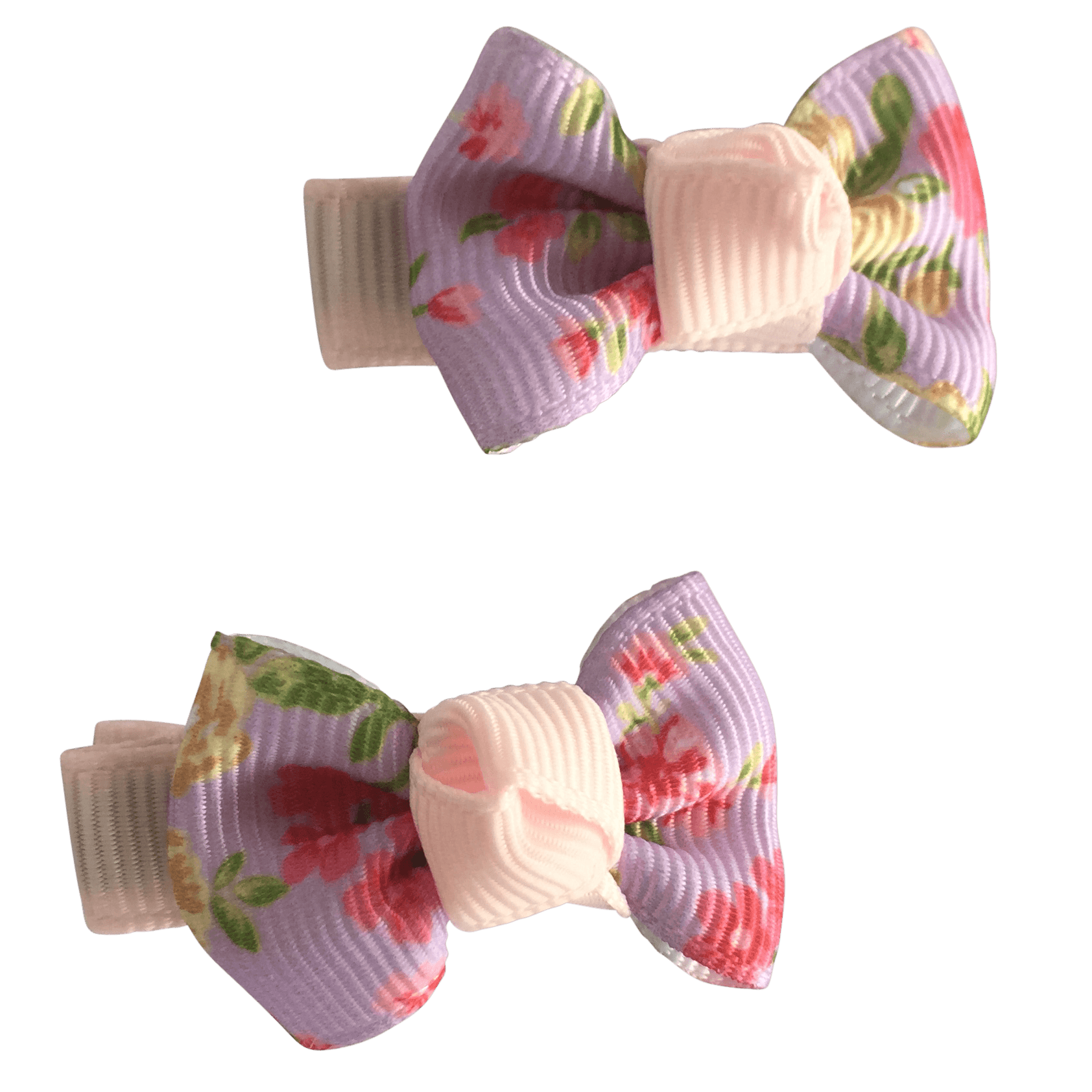 Tiny Floral Bowties for Toddlers - Ponytails and Fairytales