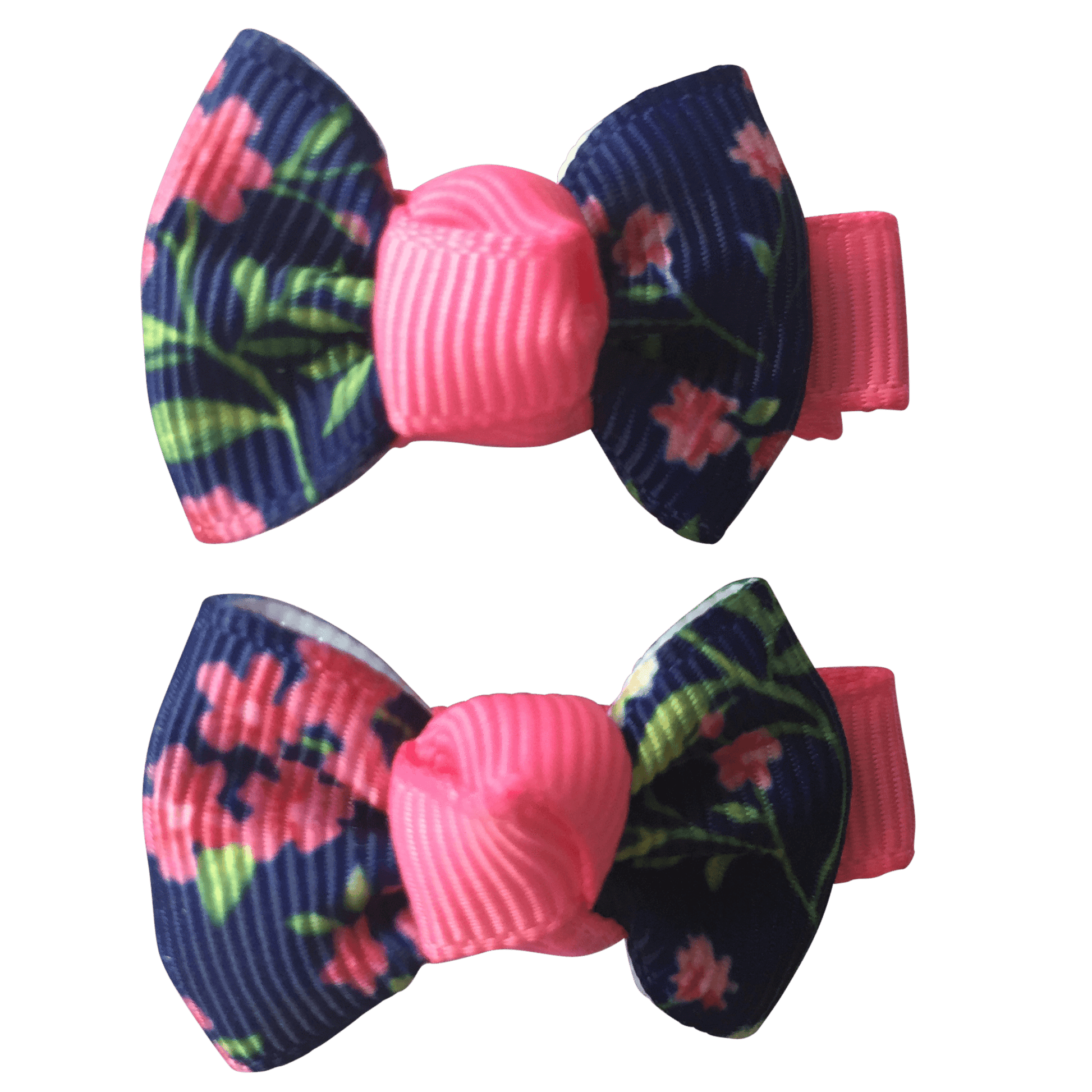 Tiny Floral Bowties for Toddlers - Ponytails and Fairytales