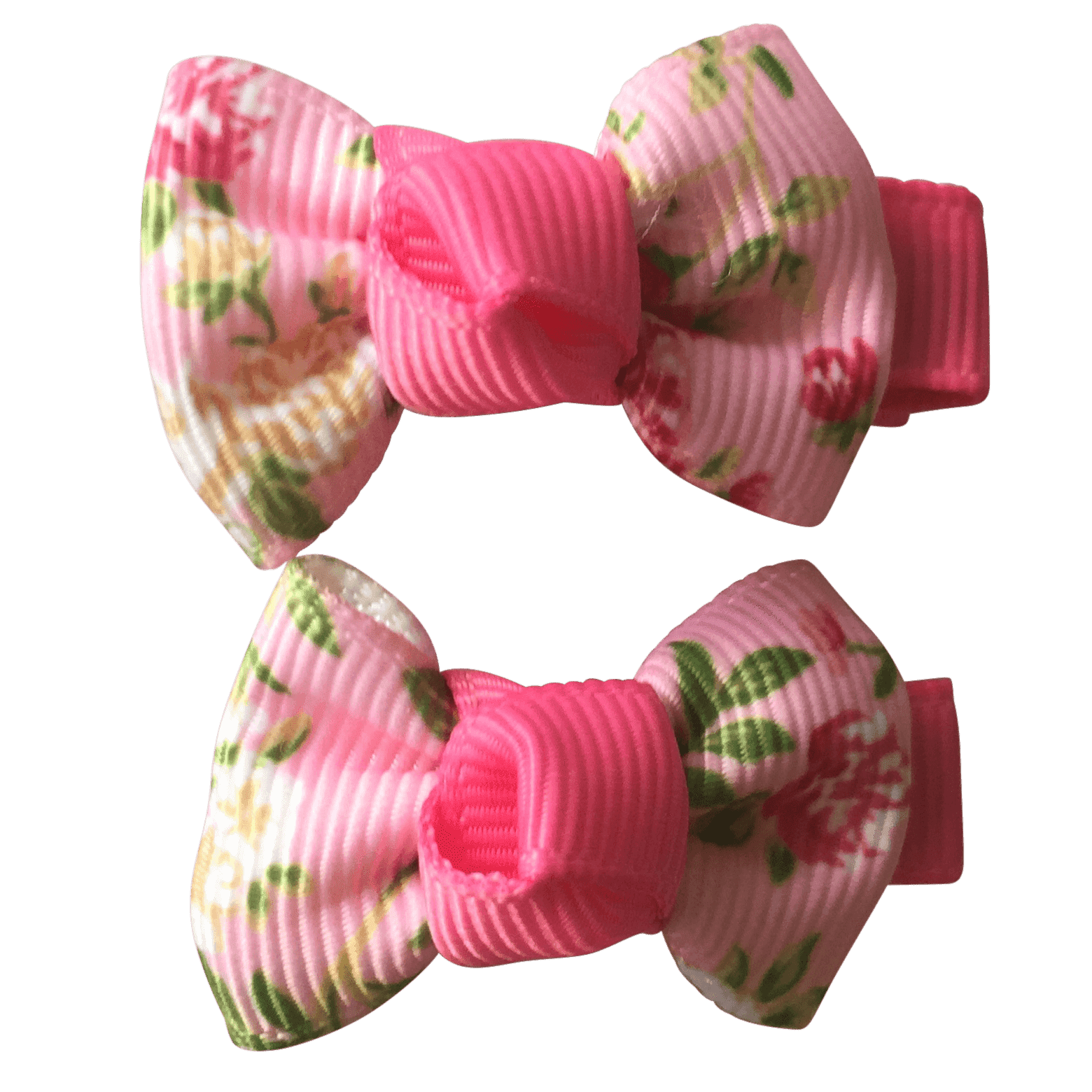 Tiny Floral Bowties for Toddlers - Ponytails and Fairytales