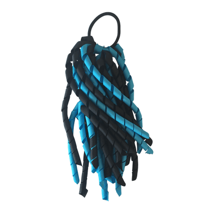 Turquoise & Black Hair Accessories - Ponytails and Fairytales