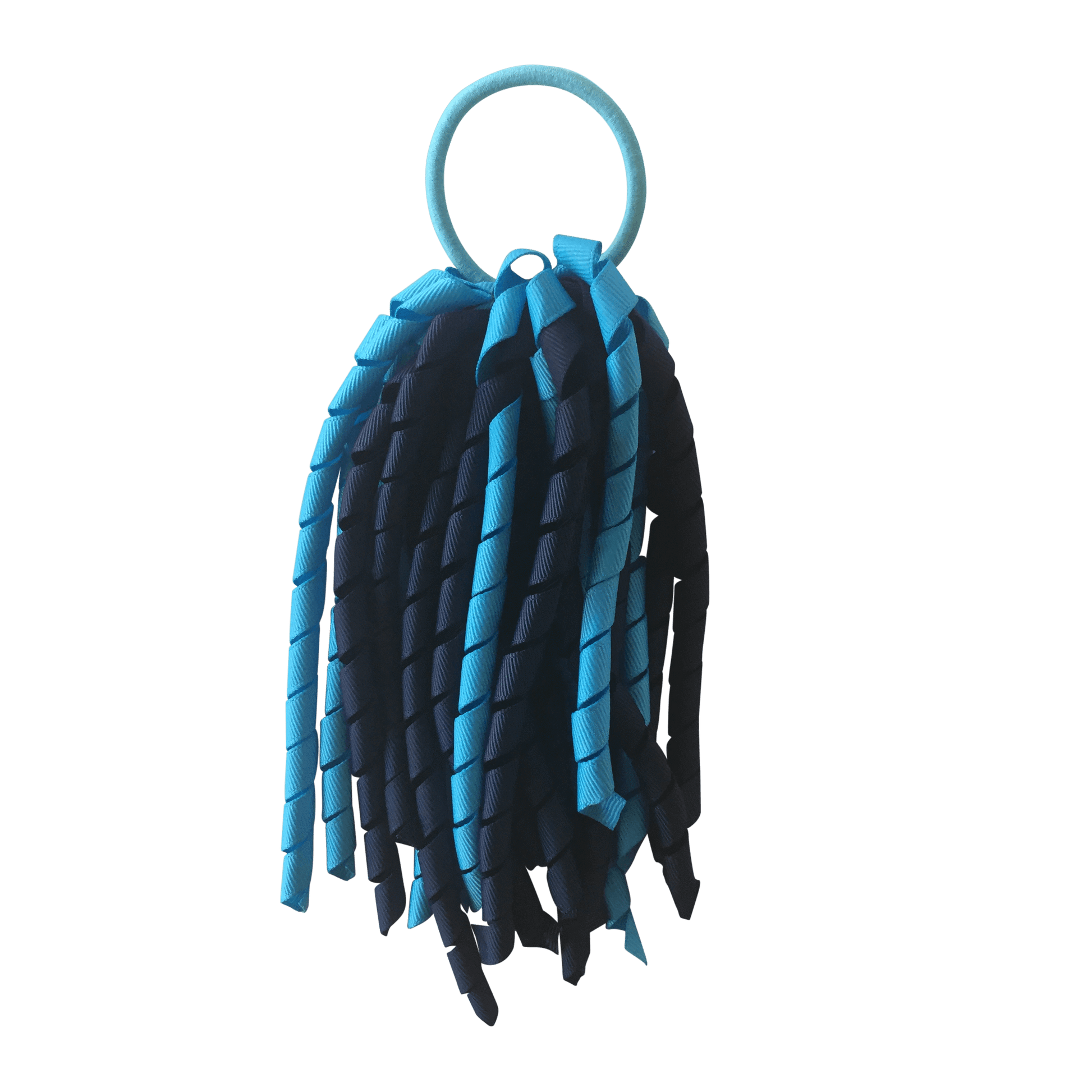 Turquoise & Navy Hair Accessories - Ponytails and Fairytales
