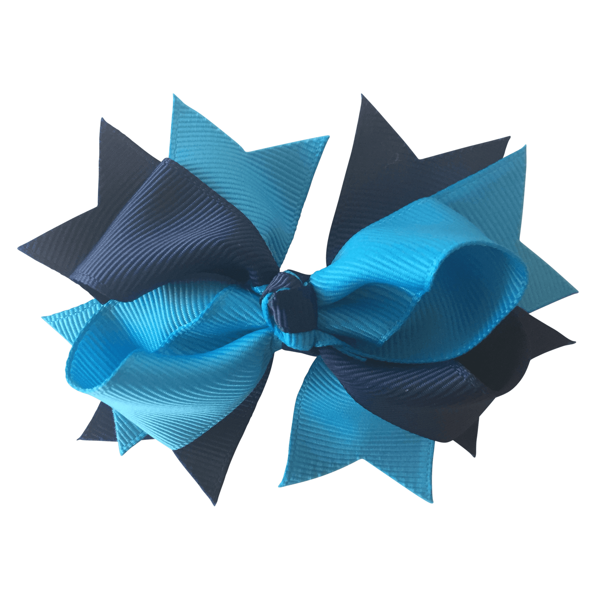 Turquoise & Navy Hair Accessories - Ponytails and Fairytales