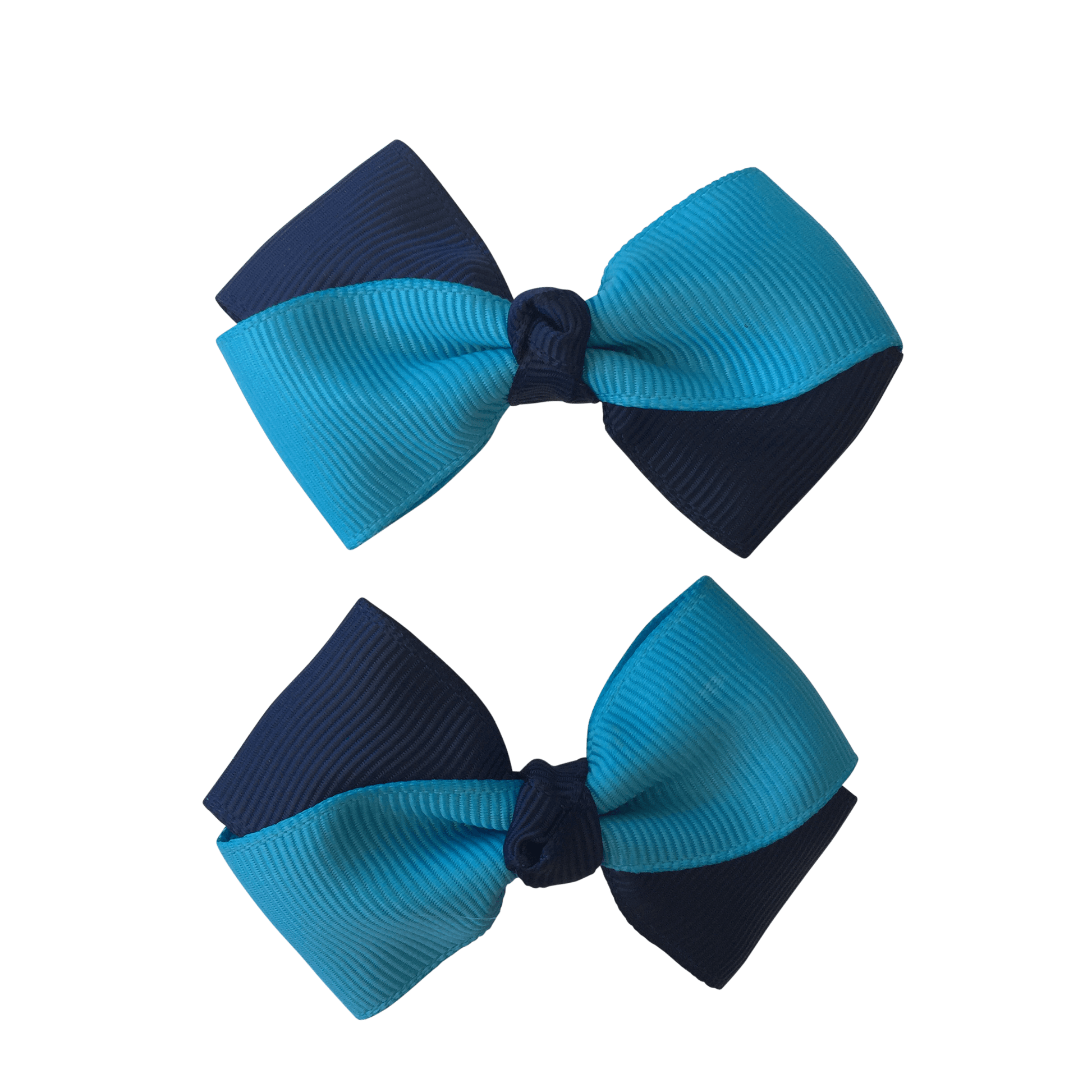 Turquoise & Navy Hair Accessories - Ponytails and Fairytales