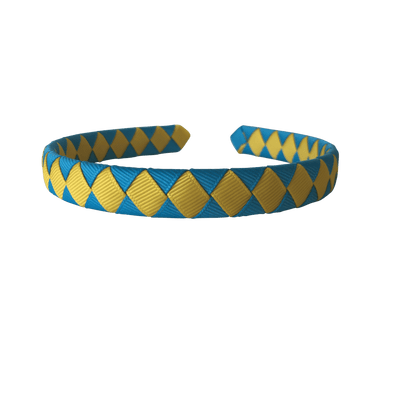 Turquoise & Yellow Hair Accessories - Ponytails and Fairytales