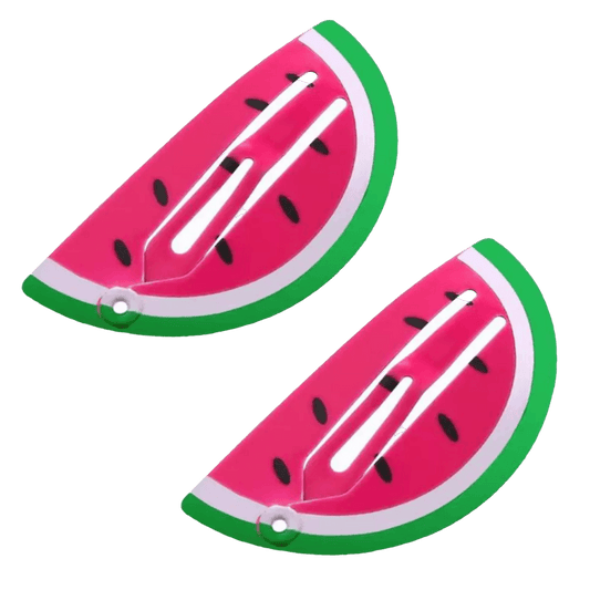 Watermelon Snap Clips - Hair clips - School Uniform Hair Accessories - Ponytails and Fairytales