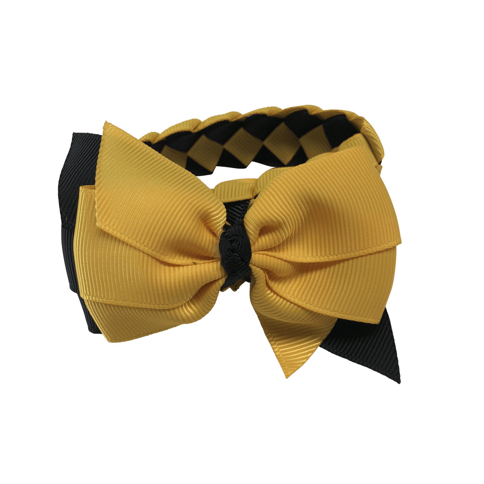 Yellow & Black Hair Accessories - Ponytails and Fairytales