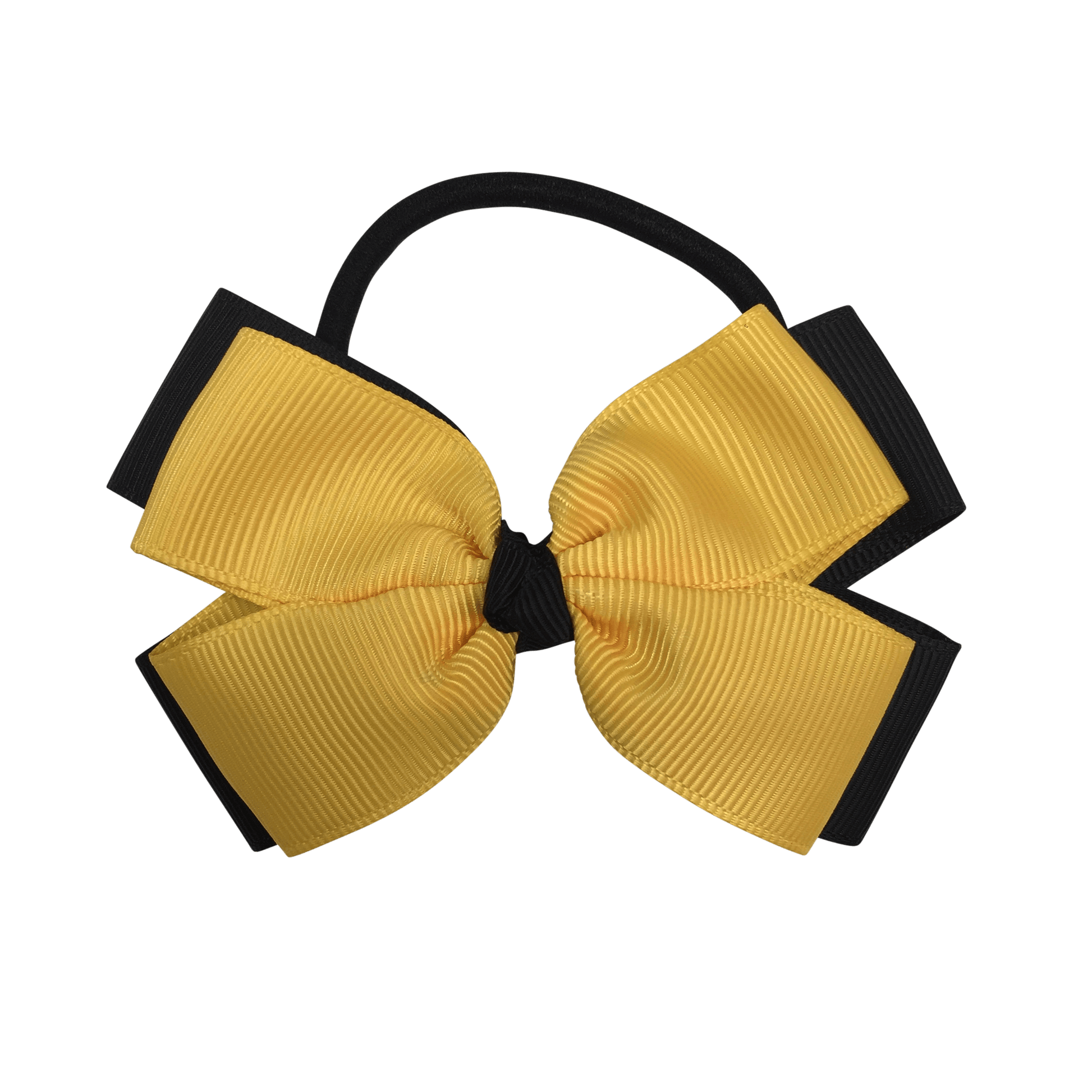 Yellow & Black Hair Accessories - Ponytails and Fairytales