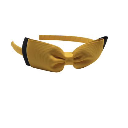 Yellow & Black Hair Accessories - Ponytails and Fairytales