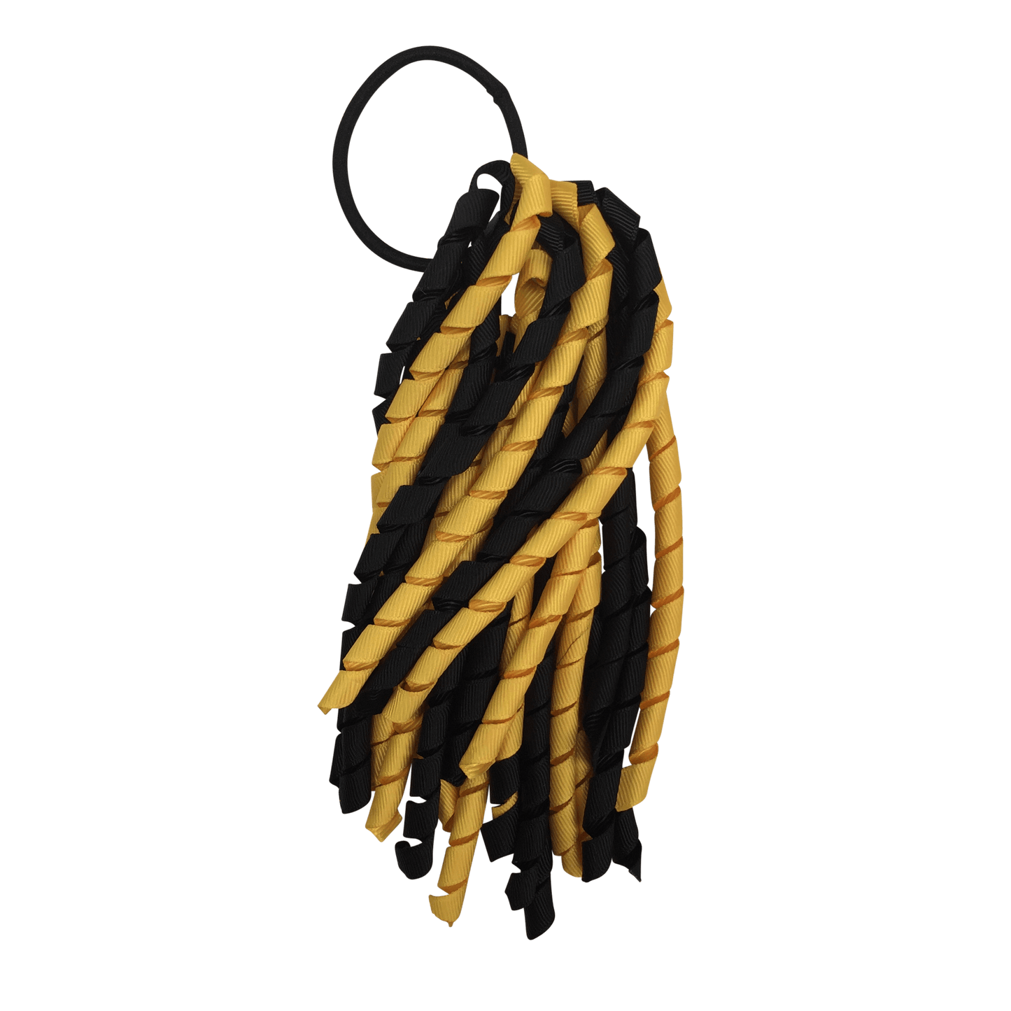 Yellow & Black Hair Accessories - Ponytails and Fairytales