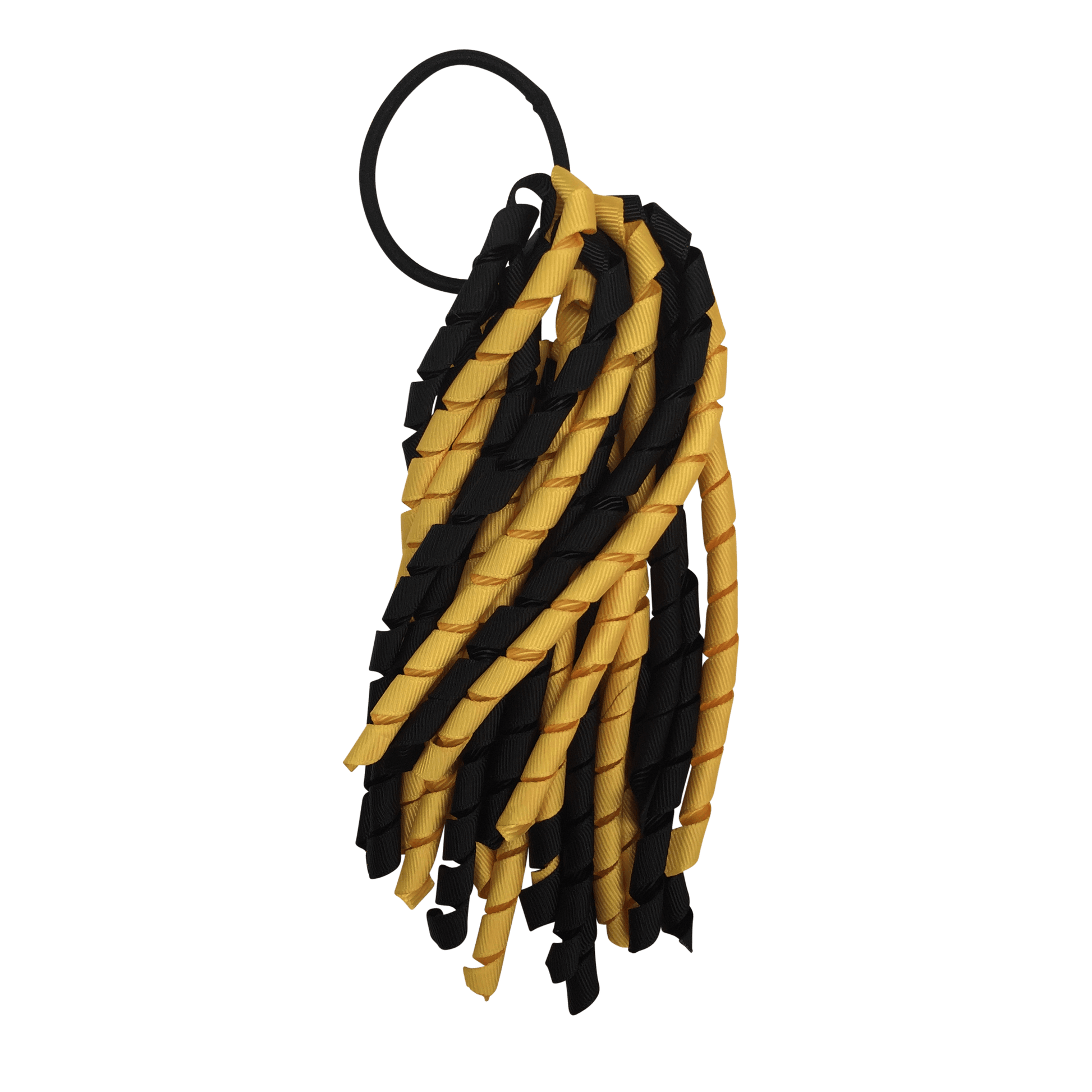 Yellow & Black Hair Accessories - Ponytails and Fairytales