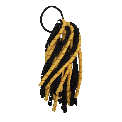 Yellow & Black Hair Accessories - Ponytails and Fairytales