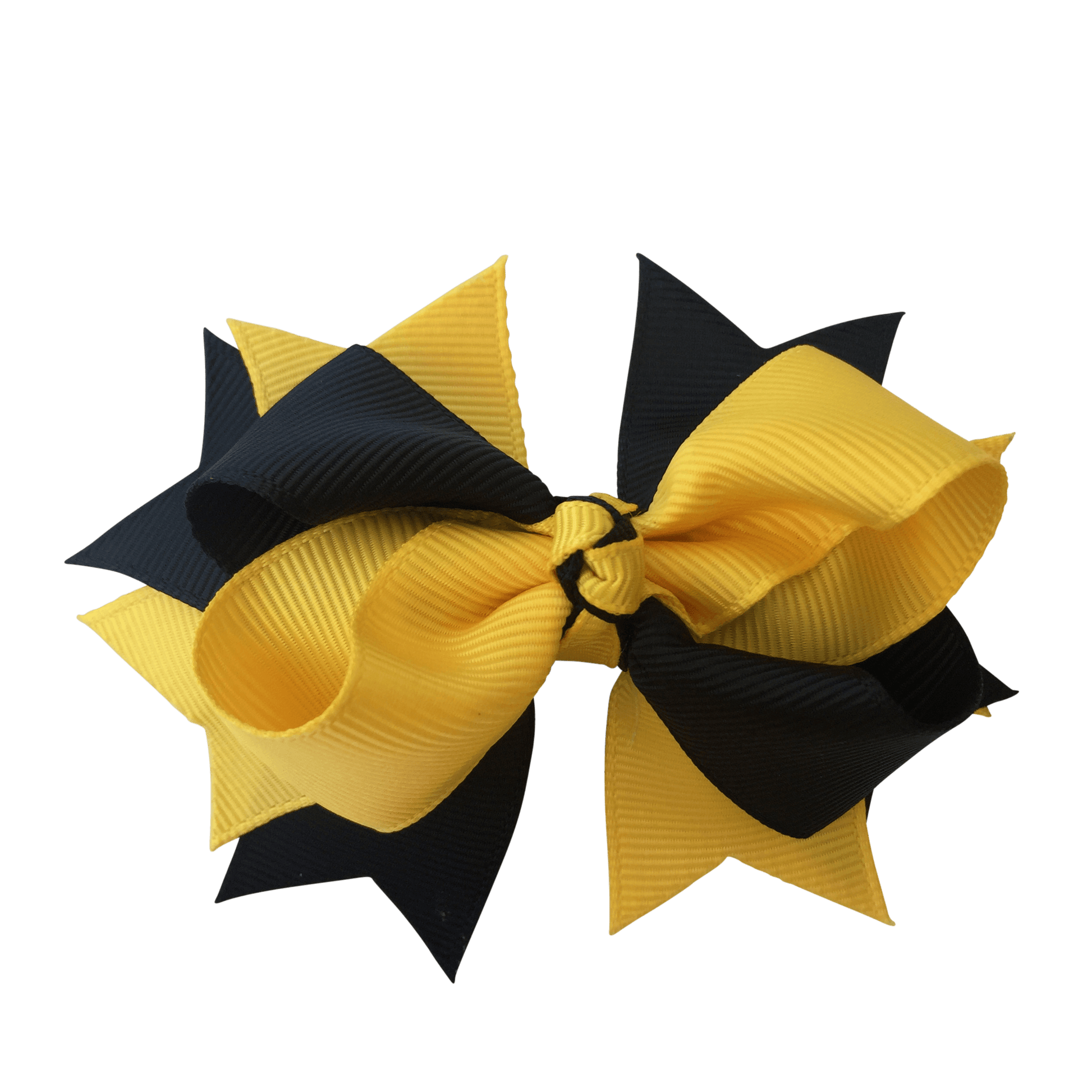 Yellow & Black Hair Accessories - Ponytails and Fairytales