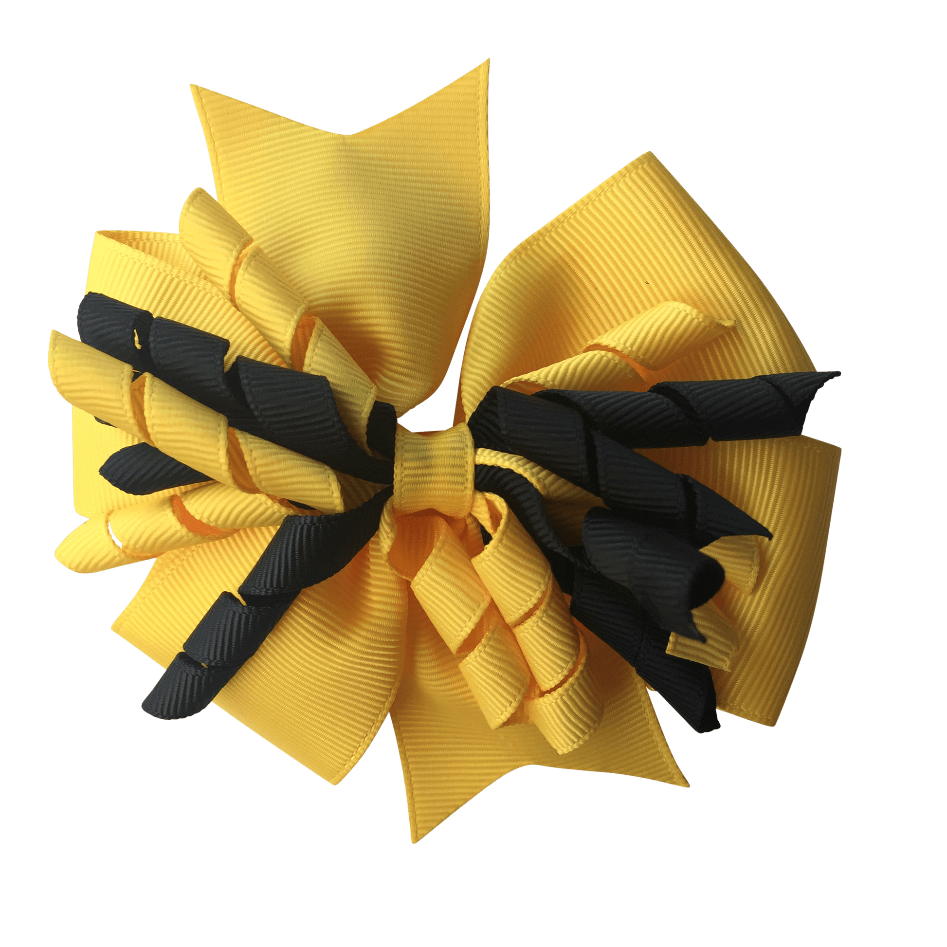 Yellow & Black Hair Accessories - Ponytails and Fairytales