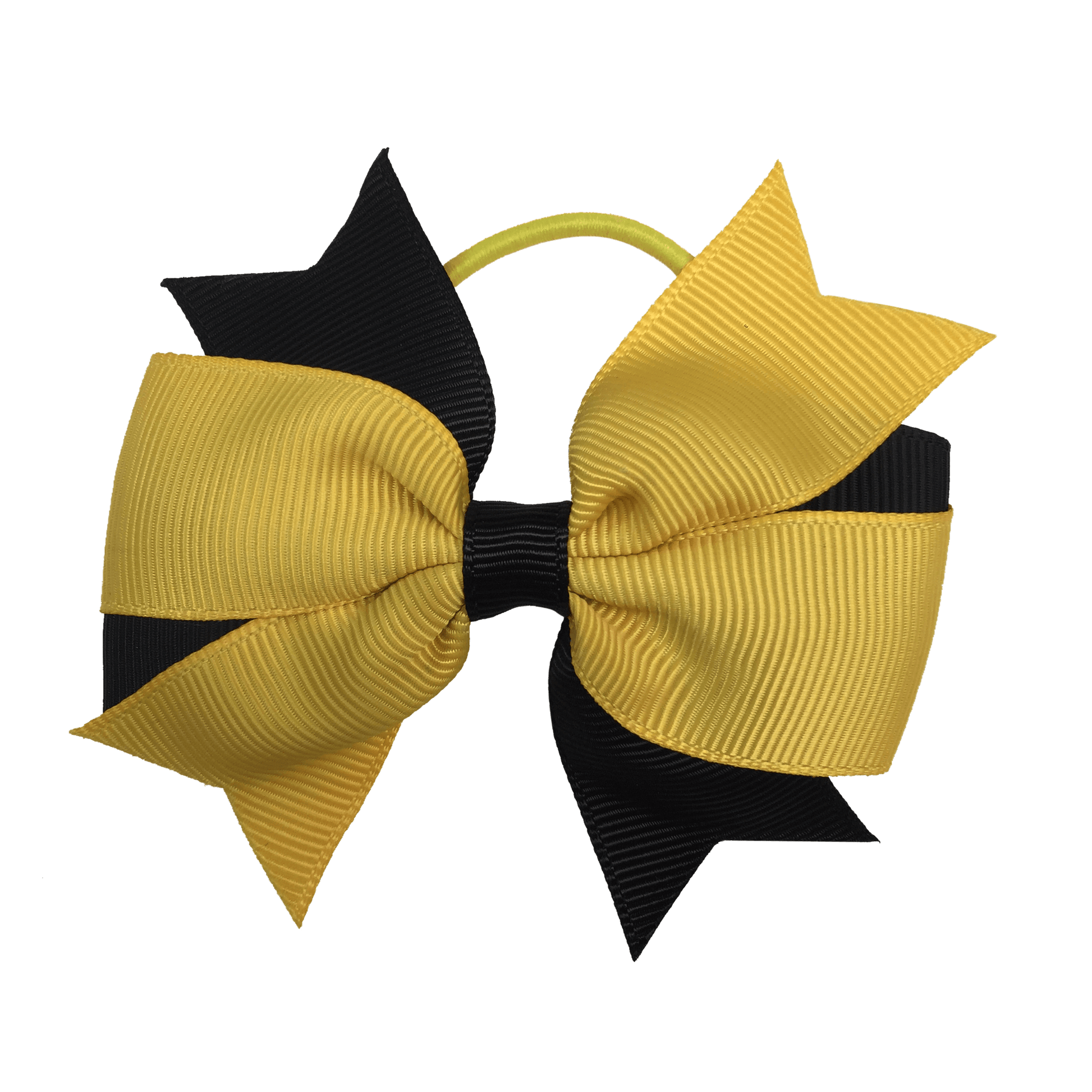Yellow & Black Hair Accessories - Ponytails and Fairytales