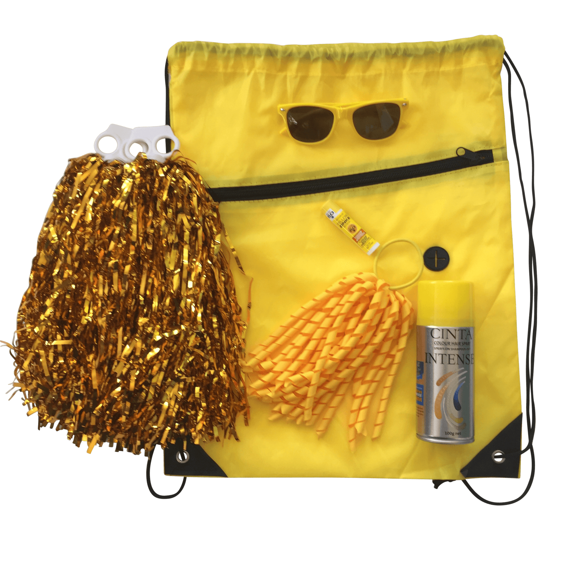 Yellow Carnival Kit - Ponytails and Fairytales